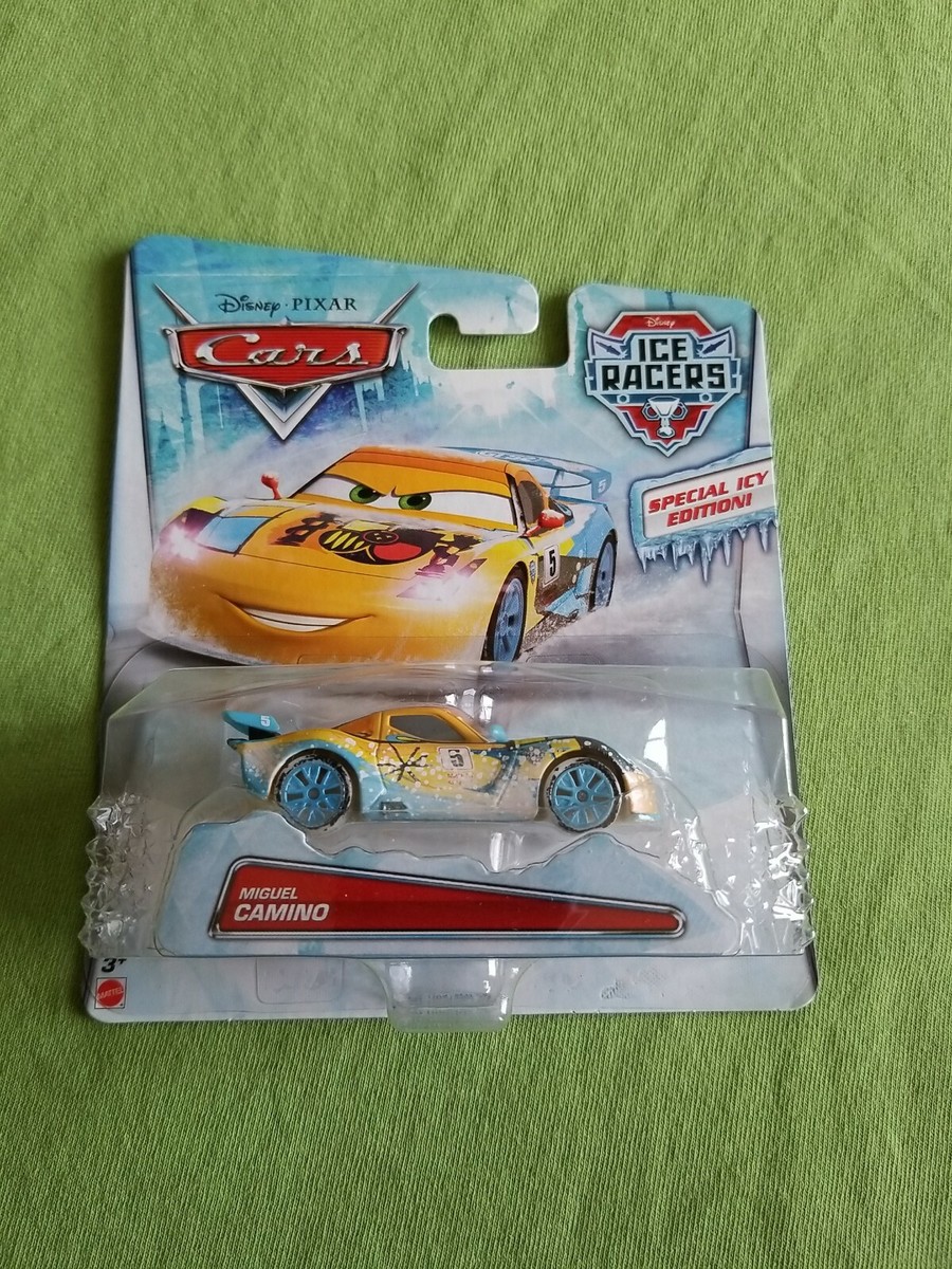2015 Disney Cars MIGUEL CAMINO Ice Racers EXCELLENT CARD | eBay
