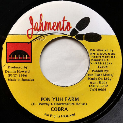 Cobra* - Pon Yuh Farm, 7", (Vinyl) - Zdjęcie 1 z 1