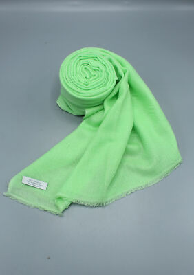 Écharpe Pashmina 100% Pure - Vert Olive, Douceur Et élégance, Neuve Avec étiquettes