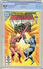 Masters of the Universe  #3  CBCS  8.5  VF+  White pgs  2/83  Skeletor, Beast-M