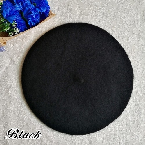 Children's Woolen Beret Cap Beret Cute Autumn and Winter Warm Painter Wool - Picture 20 of 34