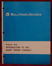 Bell  Howell Schools Introduction to the DeVry Design Manual 9010  3 Inserts