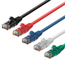 Rankie RJ45 Cat6 Snagless Ethernet Patch Cable 5-Pack