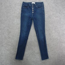 Vervet Jeans Women's 28 Blue Dark Wash High Rise Skinny Jeans