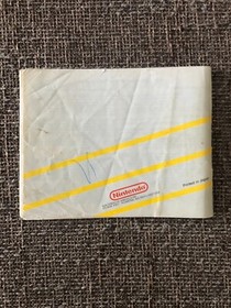 NES Super Mario Bros/Duck Hunt/Track Meet Nintendo Instruction Manual Only