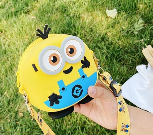 Minions Despicable Me Movie Mini Bob Waterproof Bag Childrens Purse Wallet - Picture 2 of 4