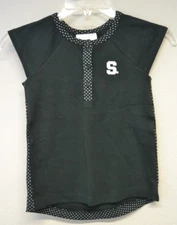 Two Feet Ahead NCAA Michigan State Spartans Girls Pin Dot Legging Set Sz 3T NWT