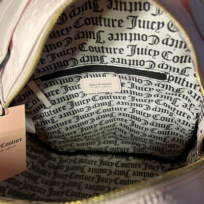 NWT Juicy Couture Upgrade U Full Size Backpack - Powder Blush | eBay