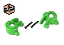 Traxxas 9037G - Steering blocks, extreme heavy duty, Green,  (left & right)