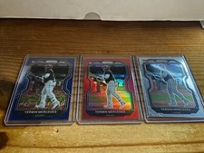2021 Panini Prizm  YERMIN MERCEDES BLUE SCOPE #d /35 SSP , RED + BASE RC  SOX