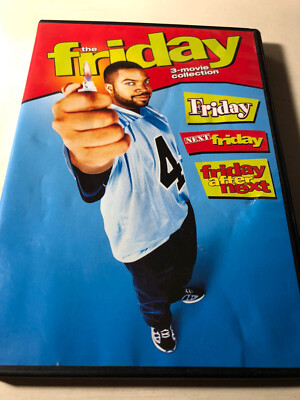 Friday 3-Movie Collection (2017) DVD Comedy Ice Cube Chris Tucker Mike  Epps 794043147937|