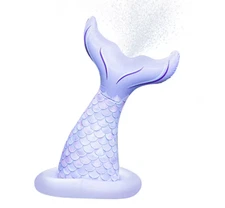 Poolcandy Mermaid Tail Inflatable Sprinkler – 3ft+ Tall | NEW & Sealed