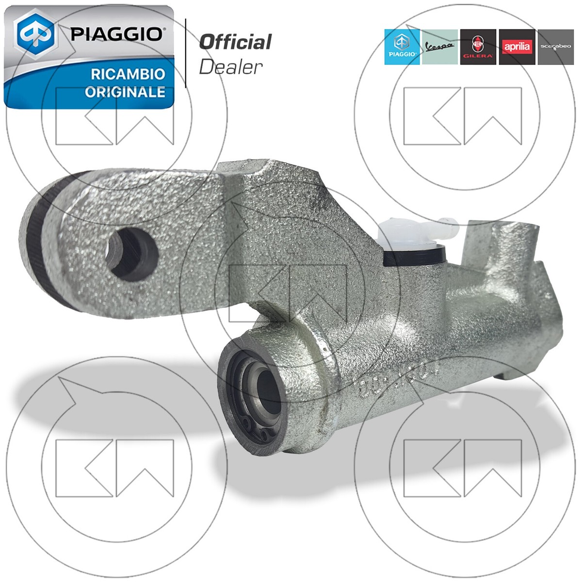 Pompa Freno Completa Per Ape MP 600 - Ricambio Originale Olympia 93240SB - Foto 11