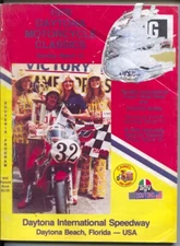 Sports Pub: Daytona Int'l Speedway Daytona 200 Motorcycle Race Program AMA 3/...