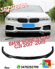 🔥FRONTSPLITTER GEEIGNET FÜR BMW 5ER G30 G31 2017-2019 SCHWARZ 🔥