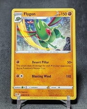 Flygon Carta Pokemon TCG Regolare Rara Combattimento 2022 Stelle Brillanti 076/172