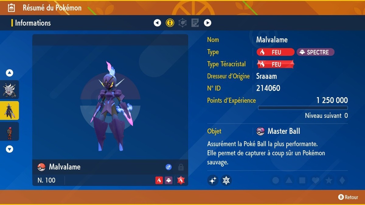 Pokémon Scarlatto/Violetto: Malvalame Ceruledge Shiny 6IV Lv100 Battle Ready!