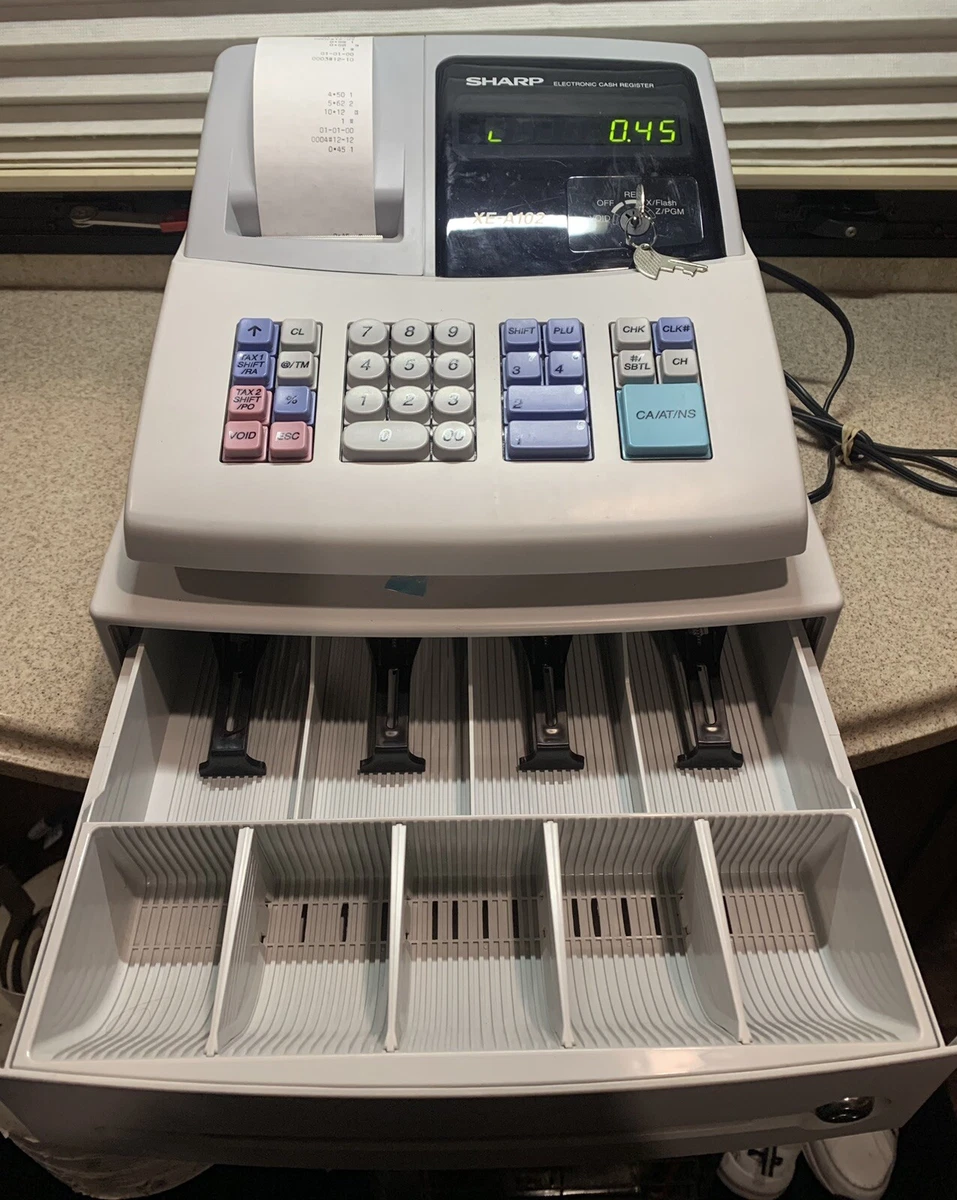 Sharp Cash Register Xe A102