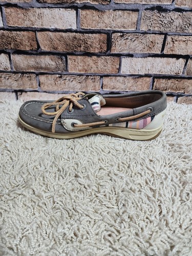 Womens Sperry Top-Sider Bluefish Serape Graphi/PK Boat Shoe, STS90026 Sz 6 5458 - Picture 5 of 9
