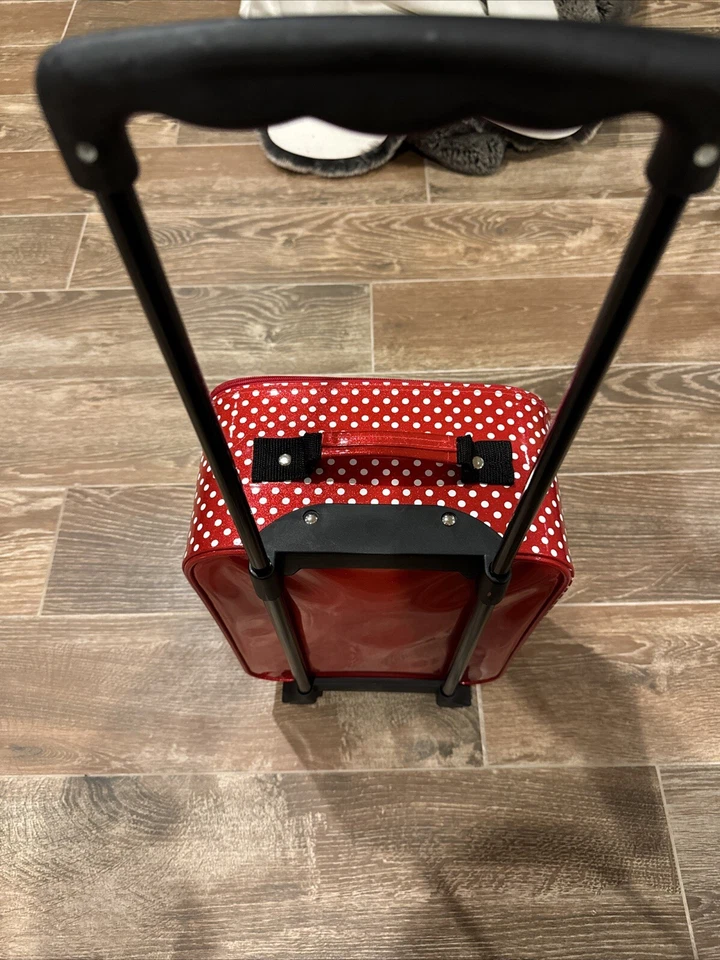Disney Minnie Mouse Suitcase Carry On, Rolls, Handle retracts, Clean, Sparkly - Image 3 of 4