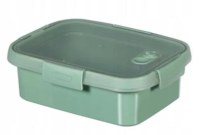 Curver To Go Lunch Kit récipient alimentaire de 1 L, vert - Photo 1/4