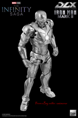 GOOD SMILE COMPANY - Ｍａｒｖｅｌ　Ｓｔｕｄｉｏｓ：　Ｔｈｅ　Ｉｎｆｉｎｉｔｙ　Ｓａｇａ　ＤＬＸ　Ｂｌ Perfect Threezero 1/12 The Infinity Saga Dlx Iron Man Mark 2 In