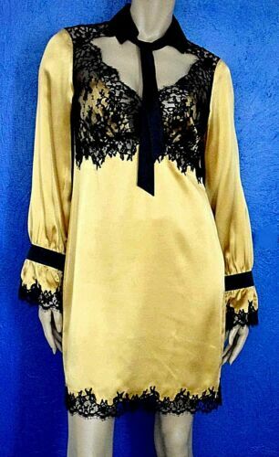 Portefeuille Femme Manga - Robe Chinoise, Fleurs Bleues, Paillettes Dorées, Neuf