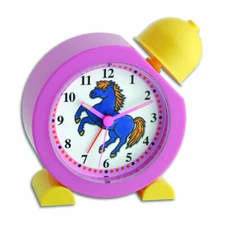 60.1011.12 La Crosse Technology TFA Electronic Children's Alarm Clock - Pink