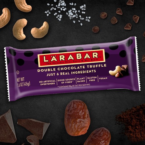 Larabar Chocolate Variety Pack, Gluten Free Vegan Fruit & Nut Bars, 18 ct - Picture 4 of 12