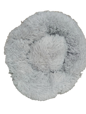 Vameria Hundebett Wolke 7  Hundebett Katzenbett Gr. XS / 40 cm Rund Grau
