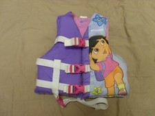 DORA THE EXPLORER NICK JR LIFE JACKET VEST FLOTATION AID CHILD 30-50 LBS
