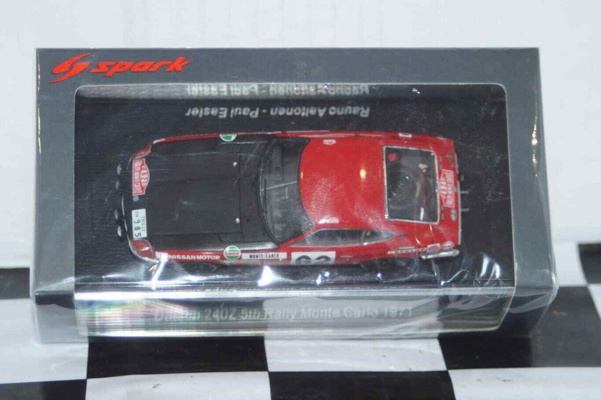 Datsun 240 Z No.62 Rally Monte Carlo 1971 R. Aaltonen – P. Easter – Riverina Model Cars Plus