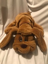 Pound Puppies Happy Pappy Full Size Brown Dog Floppy Ears Stuffed Animal Plush