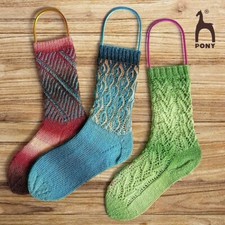 Sock Blocker Pony Wooly Hugs Knit Socks Easy Shapers Sizes 36 38 40 42 UK