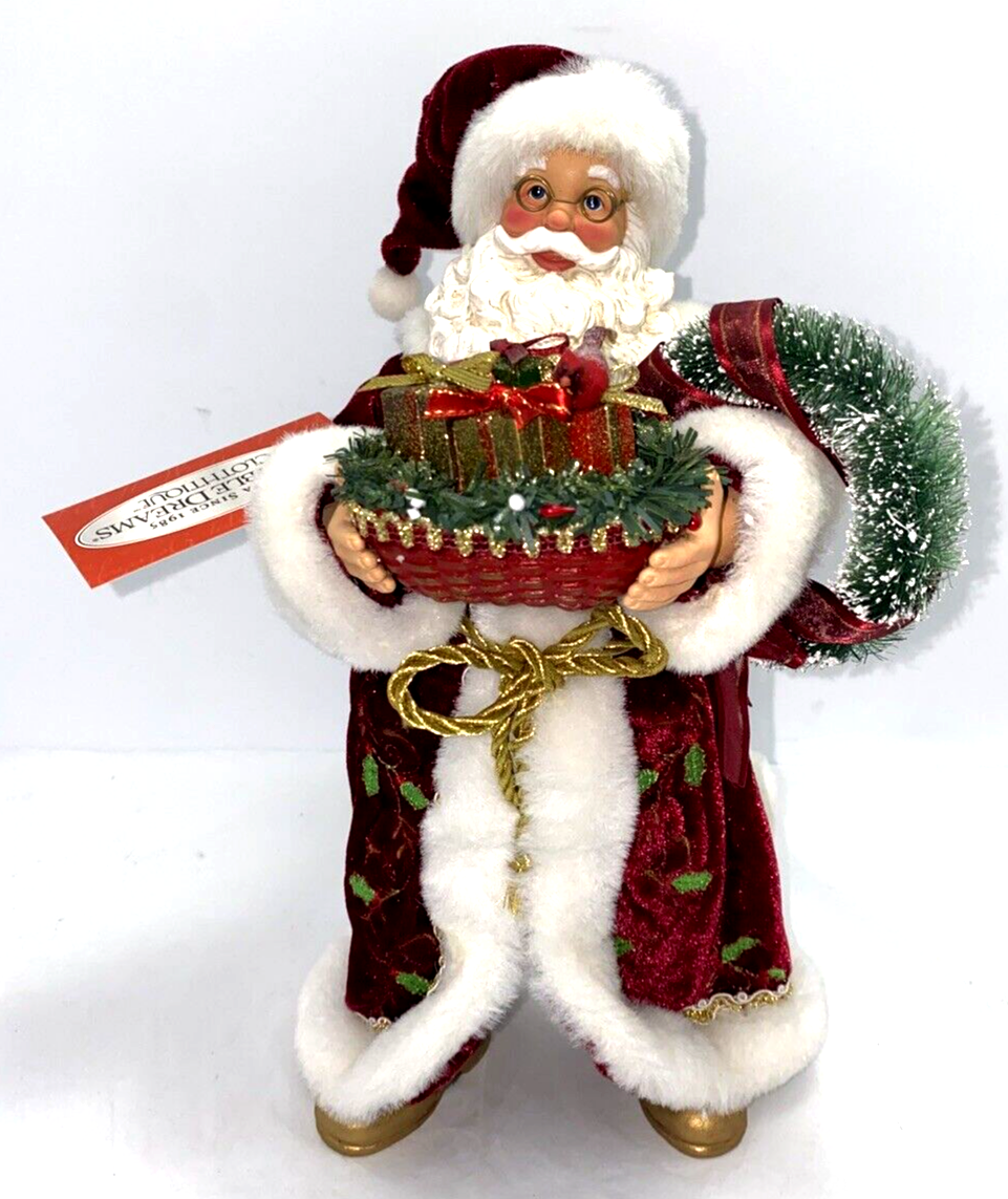 Department 56 Possible Dreams Clothtique SHARING THE SEASON Santa