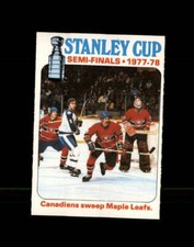 1978 O-Pee-Chee Hockey #262 Stanley Cup Semi-Finals STARX 7 NM  CS83030