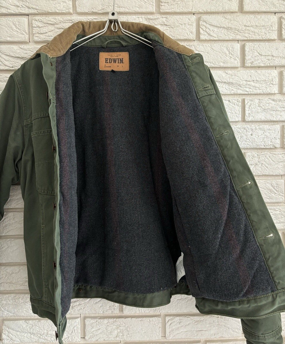 EDWIN デトロイトジャケット　M Vintage Edwin Work Jacket Japan Panhead Size M Detroit | eBay