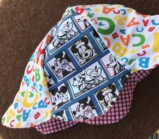 Baby Sun Hat 6-9 Months Hand made By Del J Designs