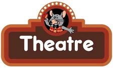 Chuck E Cheese - Chuck (Theatre)  Metal Sign (14.25"x24")