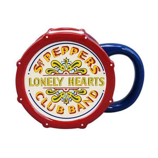 The Beatles Sgt Peppers Drum Shaped Mug - Music Gift - Beatles Memorabilia Mug