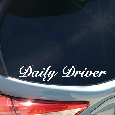 Daily Driver vinyl sticker decal JDM stance lowered SUV truck truck truck 