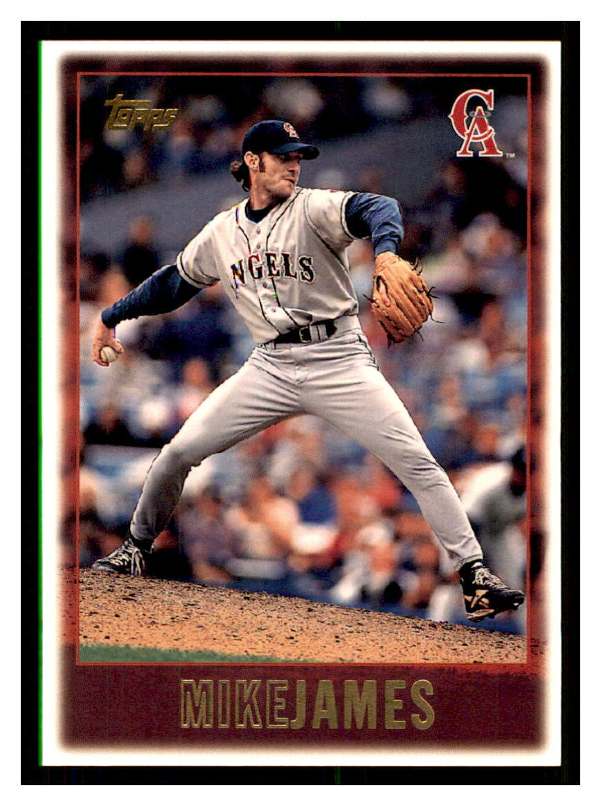 1997 Topps #431 MIKE JAMES California Angels | eBay
