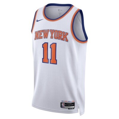 New York Knicks Jalen Brunson Nike White 2025/26 NBA Swingman