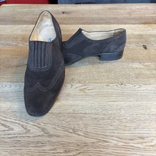 Gravati Damen Loafer Slipper Halbschuhe Leder Made In Italy Gr. 10 Qualität