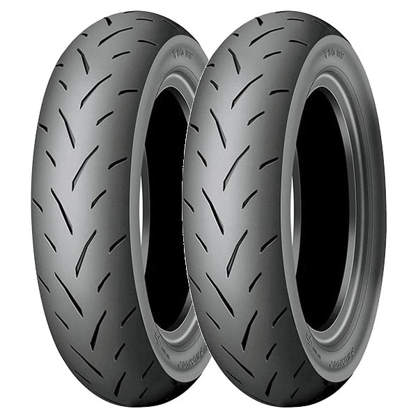 SET DE PNEUS DUNLOP 100/90-10 56J + 90/90-10 50J TT93 GP - Image 6