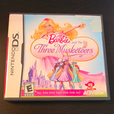 Barbie: Barbie and the Three Musketeers Nintendo DS Activision 2009 Manual