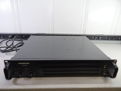 Mackie FR Series FR 1400 Two-Channel Amplifier FR1400  *as is
