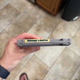Nobunaga&rsquo;s Ambition NES Nintendo Game + Original Manual + Poster