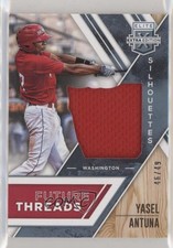 2017 Panini Elite Extra Edition Holo Silver 46/49 Yasel Antuna #FTS-YA 0c2
