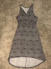 XXL Print Dress OLD NAVY brand Sleeveless Pullover Rayon Knit Sundress Hi-Lo Hem